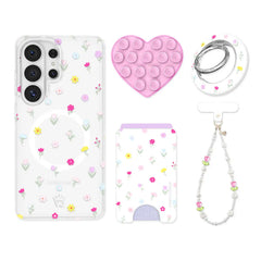 Dreamy Meadow Floral Samsung Bundle Set