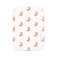 Pink Peony Floral Portable MagSafe Charger Power Pack