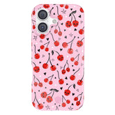 Sour Cherry Skulls iPhone Case