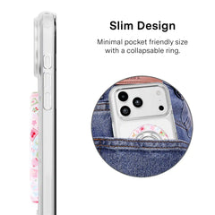 Spring Whimsy Stamps Glitter MagSafe Grip Ring