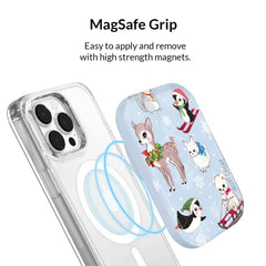 Winter Wonderland Baby Animals Portable MagSafe Charger Power Pack