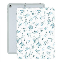 French Blue Floral iPad Case