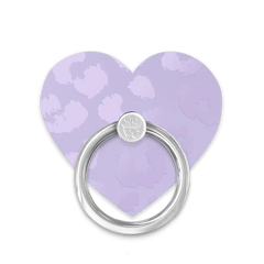 Lilac Leopard Phone Ring