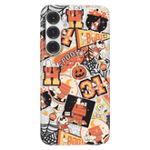 Snoopy Halloween Varsity Glitter Samsung Case