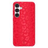 Red Hot Leopard Samsung Case