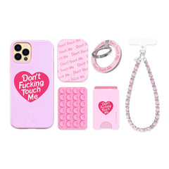 Don't F Touch Me iPhone Bundle Set