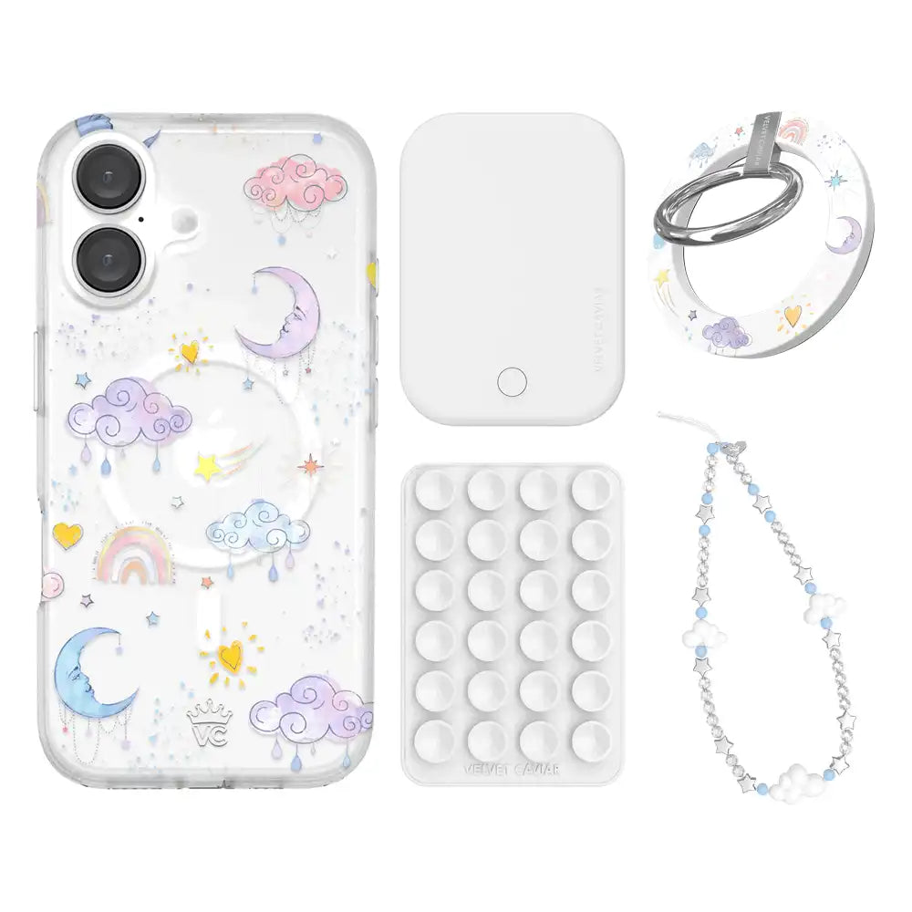 Sweet Dreams Frosted iPhone Bundle Set - Grip