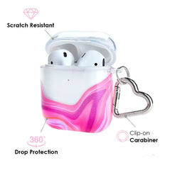 Pink Geode AirPod Case