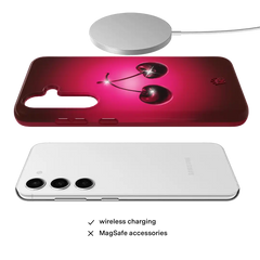 Black Cherry Crystal Samsung Case