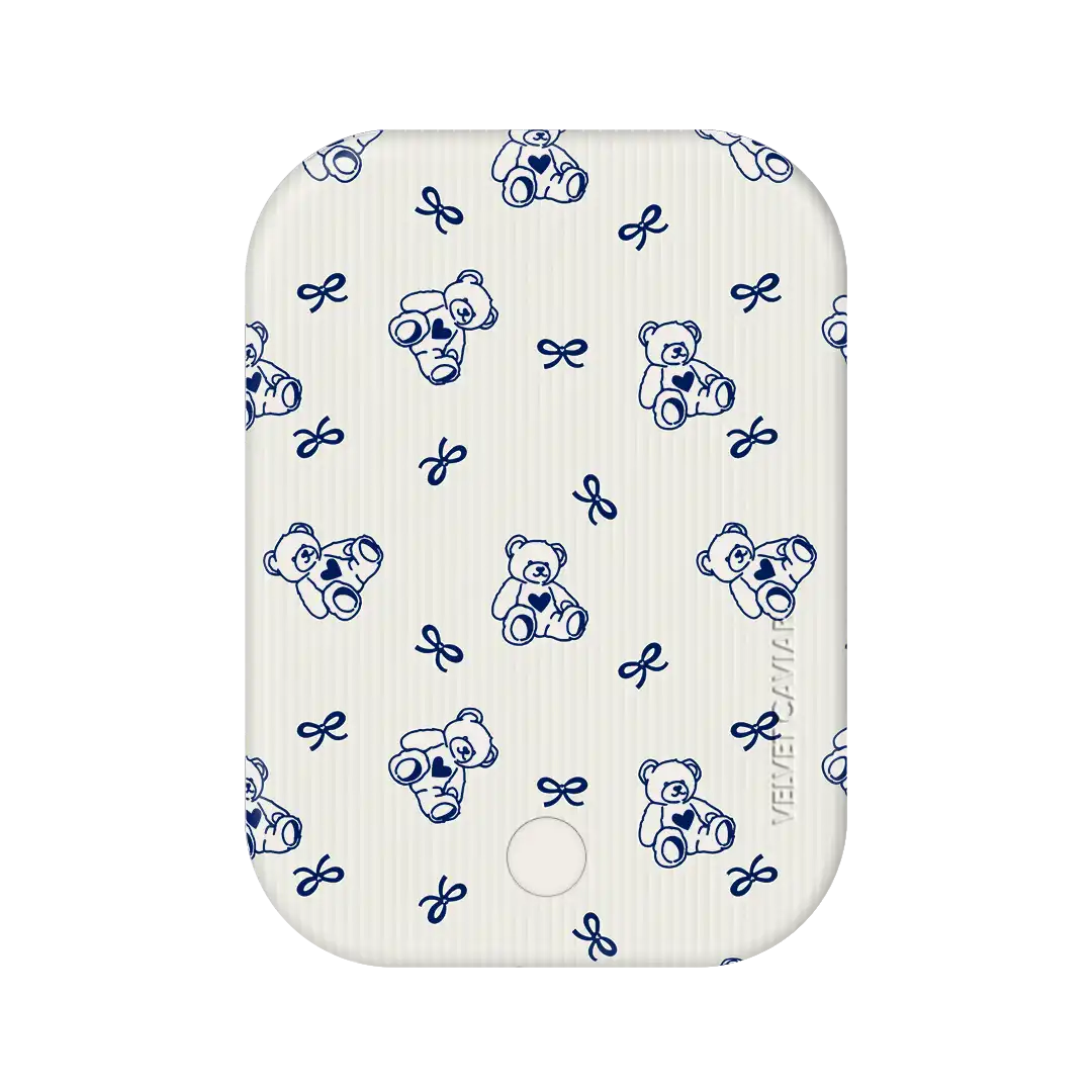 Preppy Teddy Portable MagSafe Charger Power Pack